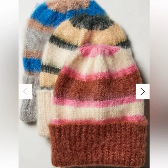 NWT Free People The Groove Stripe Beanie - Picture 2 of 3